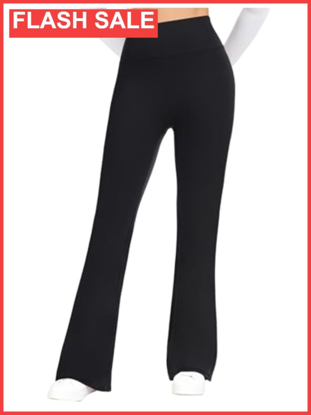 Flare Leggings High Waisted Seamless Yoga Pants Slim Fit Bootcut